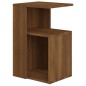 Tavolino da Salotto Rovere Marrone 36x30x56cm Legno Multistrato Tavolino da Salotto Rovere Marrone 36x30x56cm Legno Multistrato