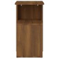 Tavolino da Salotto Rovere Marrone 36x30x56cm Legno Multistrato Tavolino da Salotto Rovere Marrone 36x30x56cm Legno Multistrato