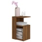 Tavolino da Salotto Rovere Marrone 36x30x56cm Legno Multistrato Tavolino da Salotto Rovere Marrone 36x30x56cm Legno Multistrato