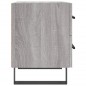 vidaXL Comodini 2 pz Grigio Sonoma 40x35x47,5 cm in Legno Multistrato