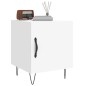 vidaXL Comodini 2 pz Bianchi 40x40x50 cm in Legno Multistrato vidaXL Comodini 2 pz Bianchi 40x40x50 cm in Legno Multistrato