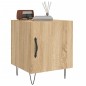 vidaXL Comodino Rovere Sonoma 40x40x50 cm in Legno Multistrato