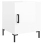 vidaXL Comodini 2 pz Bianco Lucido 40x40x50 cm in Legno Multistrato vidaXL Comodini 2 pz Bianco Lucido 40x40x50 cm in Legno Multistrato