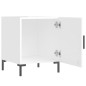 vidaXL Comodini 2 pz Bianco Lucido 40x40x50 cm in Legno Multistrato vidaXL Comodini 2 pz Bianco Lucido 40x40x50 cm in Legno Multistrato
