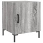 vidaXL Comodino Grigio Sonoma 40x40x50 cm in Legno Multistrato vidaXL Comodino Grigio Sonoma 40x40x50 cm in Legno Multistrato