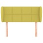 Testiera ad Orecchio Verde 93x23x78/88 cm in Tessuto Testiera ad Orecchio Verde 93x23x78/88 cm in Tessuto