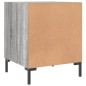 vidaXL Comodino Grigio Sonoma 40x40x50 cm in Legno Multistrato vidaXL Comodino Grigio Sonoma 40x40x50 cm in Legno Multistrato