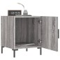 vidaXL Comodino Grigio Sonoma 40x40x50 cm in Legno Multistrato vidaXL Comodino Grigio Sonoma 40x40x50 cm in Legno Multistrato