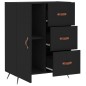 vidaXL Credenza Nera 69,5x34x90 cm in Legno Multistrato vidaXL Credenza Nera 69,5x34x90 cm in Legno Multistrato