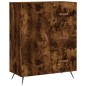 vidaXL Credenza Rovere Fumo 69,5x34x90 cm in Legno Multistrato vidaXL Credenza Rovere Fumo 69,5x34x90 cm in Legno Multistrato