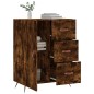 vidaXL Credenza Rovere Fumo 69,5x34x90 cm in Legno Multistrato vidaXL Credenza Rovere Fumo 69,5x34x90 cm in Legno Multistrato
