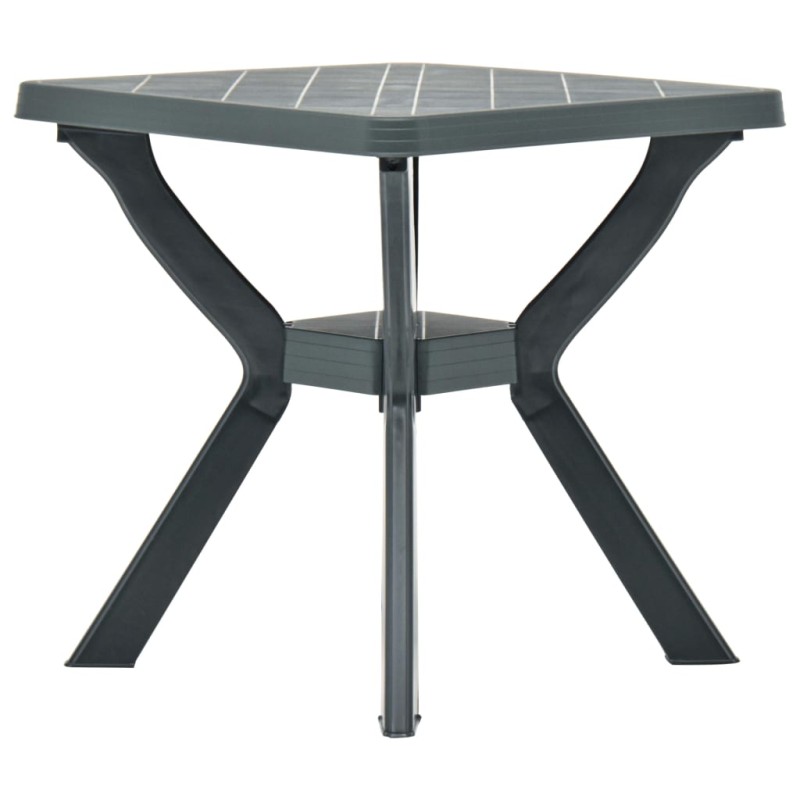 Tavolo da Bistrot Verde 70x70x72 cm in Plastica Tavolo da Bistrot Verde 70x70x72 cm in Plastica