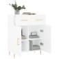 vidaXL Credenza Bianca 69,5x34x90 cm in Legno Multistrato vidaXL Credenza Bianca 69,5x34x90 cm in Legno Multistrato