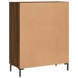 vidaXL Credenza Rovere Marrone 69,5x34x90 cm in Legno Multistrato vidaXL Credenza Rovere Marrone 69,5x34x90 cm in Legno Multistrato