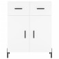 vidaXL Credenza Bianca 69,5x34x90 cm in Legno Multistrato vidaXL Credenza Bianca 69,5x34x90 cm in Legno Multistrato