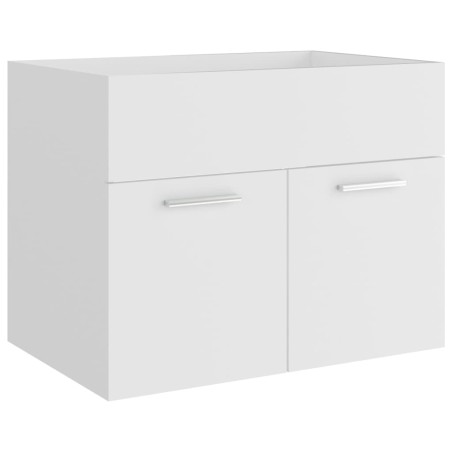 Mobile Sottolavabo Bianco 60x38,5x46 cm in Truciolato