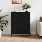vidaXL Credenza Nera 69,5x34x90 cm in Legno Multistrato vidaXL Credenza Nera 69,5x34x90 cm in Legno Multistrato
