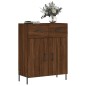 vidaXL Credenza Rovere Marrone 69,5x34x90 cm in Legno Multistrato vidaXL Credenza Rovere Marrone 69,5x34x90 cm in Legno Multistrato