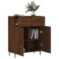 vidaXL Credenza Rovere Marrone 69,5x34x90 cm in Legno Multistrato vidaXL Credenza Rovere Marrone 69,5x34x90 cm in Legno Multistrato