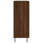 vidaXL Credenza Rovere Marrone 69,5x34x90 cm in Legno Multistrato vidaXL Credenza Rovere Marrone 69,5x34x90 cm in Legno Multistrato
