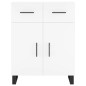 vidaXL Credenza Bianca 69,5x34x90 cm in Legno Multistrato vidaXL Credenza Bianca 69,5x34x90 cm in Legno Multistrato