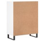 vidaXL Credenza Bianca 69,5x34x90 cm in Legno Multistrato vidaXL Credenza Bianca 69,5x34x90 cm in Legno Multistrato