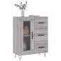 vidaXL Credenza Grigio Sonoma 69,5x34x90 cm in Legno Multistrato vidaXL Credenza Grigio Sonoma 69,5x34x90 cm in Legno Multistrato
