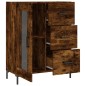vidaXL Credenza Rovere Fumo 69,5x34x90 cm in Legno Multistrato vidaXL Credenza Rovere Fumo 69,5x34x90 cm in Legno Multistrato