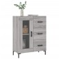 vidaXL Credenza Grigio Sonoma 69,5x34x90 cm in Legno Multistrato vidaXL Credenza Grigio Sonoma 69,5x34x90 cm in Legno Multistrato