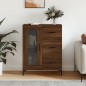vidaXL Credenza Rovere Marrone 69,5x34x90 cm in Legno Multistrato vidaXL Credenza Rovere Marrone 69,5x34x90 cm in Legno Multistrato