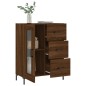 vidaXL Credenza Rovere Marrone 69,5x34x90 cm in Legno Multistrato vidaXL Credenza Rovere Marrone 69,5x34x90 cm in Legno Multistrato