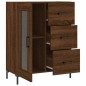 vidaXL Credenza Rovere Marrone 69,5x34x90 cm in Legno Multistrato vidaXL Credenza Rovere Marrone 69,5x34x90 cm in Legno Multistrato