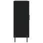 vidaXL Credenza Nera 69,5x34x90 cm in Legno Multistrato vidaXL Credenza Nera 69,5x34x90 cm in Legno Multistrato