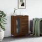 vidaXL Credenza Rovere Marrone 69,5x34x90 cm in Legno Multistrato vidaXL Credenza Rovere Marrone 69,5x34x90 cm in Legno Multistrato