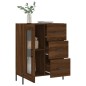 vidaXL Credenza Rovere Marrone 69,5x34x90 cm in Legno Multistrato vidaXL Credenza Rovere Marrone 69,5x34x90 cm in Legno Multistrato