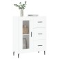 vidaXL Credenza Bianca 69,5x34x90 cm in Legno Multistrato vidaXL Credenza Bianca 69,5x34x90 cm in Legno Multistrato