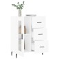 vidaXL Credenza Bianca 69,5x34x90 cm in Legno Multistrato vidaXL Credenza Bianca 69,5x34x90 cm in Legno Multistrato