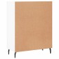 vidaXL Credenza Bianca 69,5x34x90 cm in Legno Multistrato vidaXL Credenza Bianca 69,5x34x90 cm in Legno Multistrato