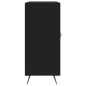 vidaXL Credenza Nera 90x34x80 cm in Legno Multistrato vidaXL Credenza Nera 90x34x80 cm in Legno Multistrato