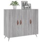 vidaXL Credenza Grigio Sonoma 90x34x80 cm in Legno Multistrato vidaXL Credenza Grigio Sonoma 90x34x80 cm in Legno Multistrato