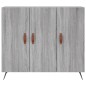 vidaXL Credenza Grigio Sonoma 90x34x80 cm in Legno Multistrato vidaXL Credenza Grigio Sonoma 90x34x80 cm in Legno Multistrato