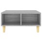 Tavolino da Salotto Grigio Sonoma 60x60x30 cm in Truciolato Tavolino da Salotto Grigio Sonoma 60x60x30 cm in Truciolato