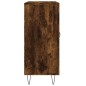vidaXL Credenza Rovere Fumo 90x34x80 cm in Legno Multistrato vidaXL Credenza Rovere Fumo 90x34x80 cm in Legno Multistrato