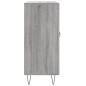 vidaXL Credenza Grigio Sonoma 90x34x80 cm in Legno Multistrato vidaXL Credenza Grigio Sonoma 90x34x80 cm in Legno Multistrato