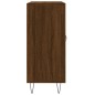 vidaXL Credenza Rovere Marrone 90x34x80 cm in Legno Multistrato vidaXL Credenza Rovere Marrone 90x34x80 cm in Legno Multistrato