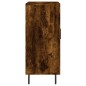 vidaXL Credenza Rovere Fumo 90x34x80 cm in Legno Multistrato vidaXL Credenza Rovere Fumo 90x34x80 cm in Legno Multistrato