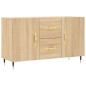 vidaXL Credenza Rovere Sonoma 100x36x60 cm in Legno Multistrato vidaXL Credenza Rovere Sonoma 100x36x60 cm in Legno Multistrato