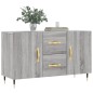 vidaXL Credenza Grigio Sonoma 100x36x60 cm in Legno Multistrato vidaXL Credenza Grigio Sonoma 100x36x60 cm in Legno Multistrato