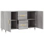 vidaXL Credenza Grigio Sonoma 100x36x60 cm in Legno Multistrato vidaXL Credenza Grigio Sonoma 100x36x60 cm in Legno Multistrato