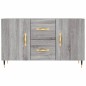 vidaXL Credenza Grigio Sonoma 100x36x60 cm in Legno Multistrato vidaXL Credenza Grigio Sonoma 100x36x60 cm in Legno Multistrato